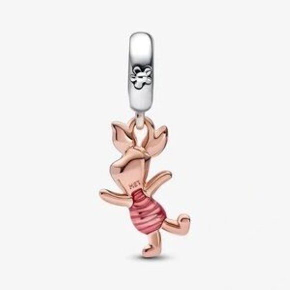 Pandora Winnie the Pooh Piglet Dangle Charm - Picture 2 of 4